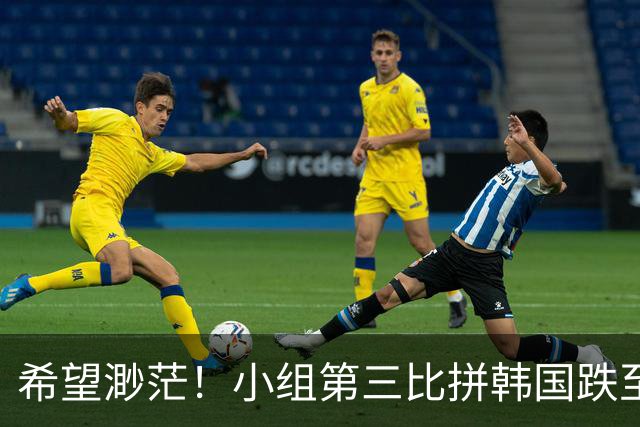 希望渺茫！小组第三比拼韩国跌至第8 想晋级需满足多个条件